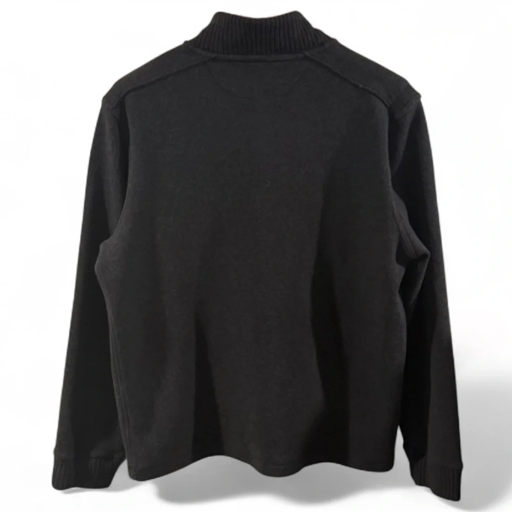 Banana Republic Charcoal Zip-Up Sweater Size Men’s Large